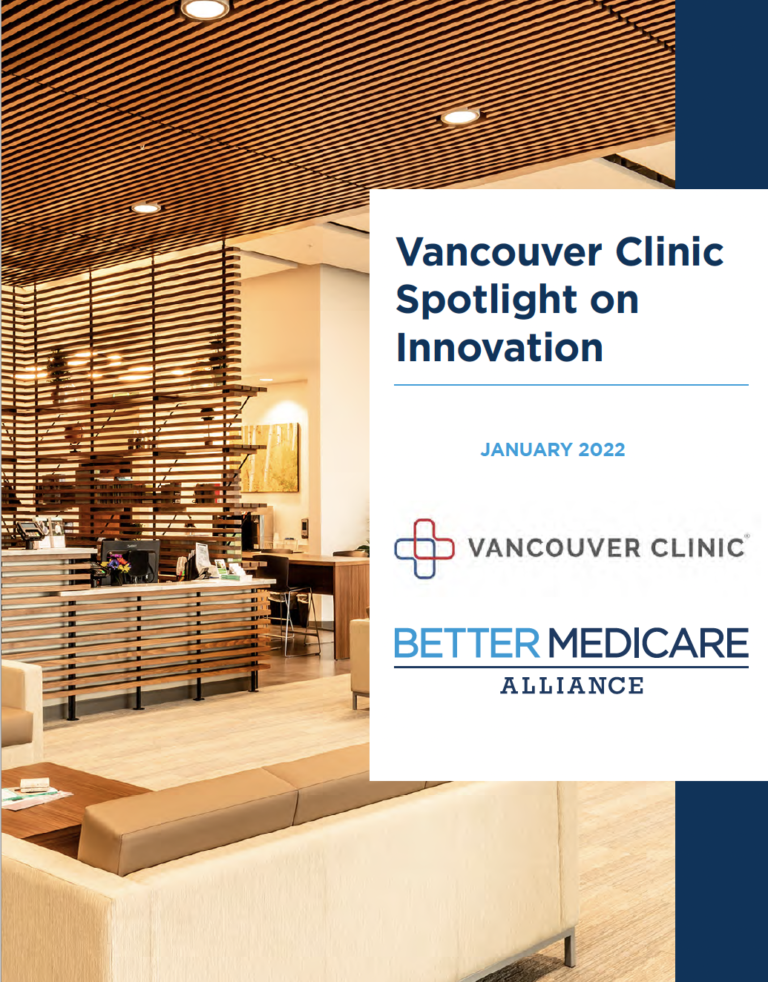 Report Highlights Vancouver Clinic’s Work with Medicare Advantage to